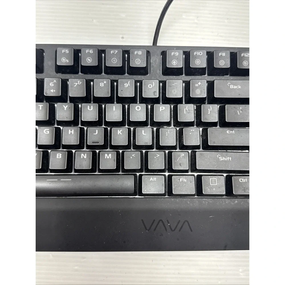 VAVA Chroma VA-GE001 Mechanical Gaming Keyboard RGB Backlit Tested Works